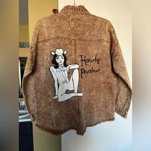 Hand-painted Denim Jacket